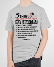 5 THINGS YOU SHOULD KNOW ABOUT MY GRANDMA Youth T-Shirt garment-youth-tshirt-front-lifestyle-01