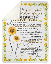THE GIFT OF LIFE - BEST GIFT FOR GRANDDAUGHTER Sherpa Fleece Blanket tile