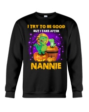 I Try To Be Good - Amazing Gift For Grandkids Crewneck Sweatshirt tile