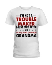 I JUST TAKE AFTER - LOVEY GIFT FOR GRANDCHILDREN Ladies T-Shirt tile