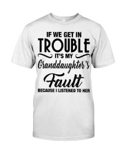 I LISTENED TO HER - PERFECT GIFT FOR GRANDMA Premium Fit Mens Tee tile