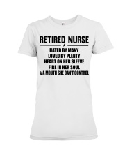 PERFECT GIFT FOR NURSE Premium Fit Ladies Tee tile