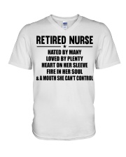 PERFECT GIFT FOR NURSE V-Neck T-Shirt tile