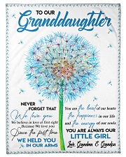 WE LOVE YOU - SPECIAL GIFT FOR GRANDDAUGHTER Small Fleece Blanket - 30" x 40" front