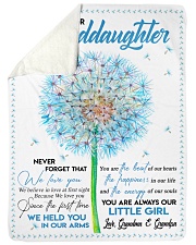 WE LOVE YOU - SPECIAL GIFT FOR GRANDDAUGHTER Sherpa Fleece Blanket tile