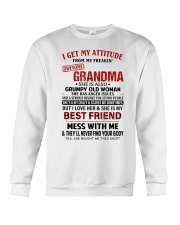 SHE IS MY BEST FRIEND - AMAZING GIFT FOR GRANDSON Crewneck Sweatshirt tile
