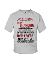 SHE IS MY BEST FRIEND - AMAZING GIFT FOR GRANDSON Youth T-Shirt front
