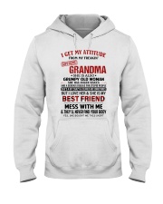 SHE IS MY BEST FRIEND - AMAZING GIFT FOR GRANDSON Hooded Sweatshirt tile