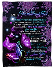 TO SAY I LOVE YOU - BEST GIFT FOR GRANDDAUGHTER Small Fleece Blanket - 30" x 40" front