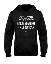 RELAX MY GRANDMOTHER IS A NURSE - FOR GRANDKIDS Hooded Sweatshirt tile