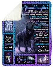 PROUD OF YOU - GRANDMA TO GRANDDAUGHTER Sherpa Fleece Blanket tile