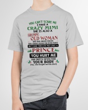 I HAVE A CRAZY GRANDMA - BEST GIFT FOR GRANDSON Youth T-Shirt garment-youth-tshirt-front-lifestyle-01