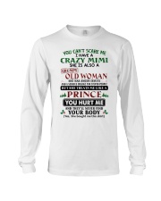 I HAVE A CRAZY GRANDMA - BEST GIFT FOR GRANDSON Long Sleeve Tee tile