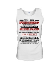 I AM A SPOILED GRANDSON Unisex Tank tile