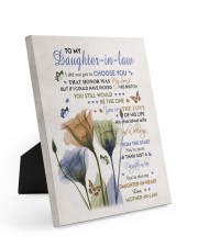 YOU'RE THE LOVE - BEST GIFT FOR DAUGHTER-IN-LAW Easel-Back Gallery Wrapped Canvas tile