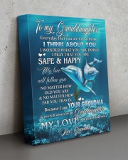 MY LOVE WILL FOLLOW YOU - GRANDMA TO GRANDDAUGHTER 11x14 Gallery Wrapped Canvas Prints aos-canvas-pgw-11x14-lifestyle-front-15