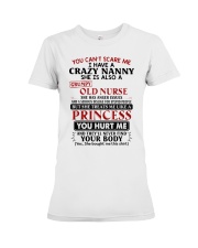 YOU CAN'T SCARE ME - GREAT GIFT FOR GRANDCHILD Premium Fit Ladies Tee tile
