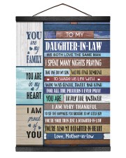 PROUD OF YOU - SPECIAL GIFT FOR DAUGHTER-IN-LAW Hanging Canvas tile