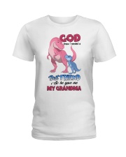 I NEED A BEST FRIEND - BEST GIFT FOR GRANDDAUGHTER Ladies T-Shirt tile