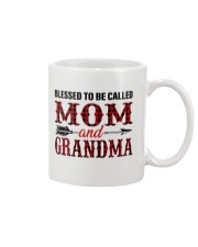 BLESSED TO BE CALLED MOM AND GRANDMA Mug tile