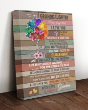 JUST DO YOUR BEST - AMAZING GIFT FOR GRANDDAUGHTER 11x14 Gallery Wrapped Canvas Prints aos-canvas-pgw-11x14-lifestyle-front-17
