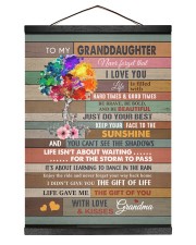 JUST DO YOUR BEST - AMAZING GIFT FOR GRANDDAUGHTER Hanging Canvas tile