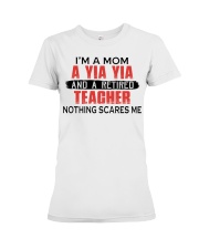 AND A RETIRED - PERFECT GIFT FOR NURSE Premium Fit Ladies Tee tile