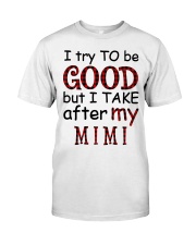 TRY TO BE GOOD - GIFT FOR GRANDKIDS Premium Fit Mens Tee tile