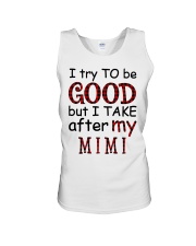 TRY TO BE GOOD - GIFT FOR GRANDKIDS Unisex Tank tile