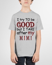 TRY TO BE GOOD - GIFT FOR GRANDKIDS Youth T-Shirt garment-youth-tshirt-front-01