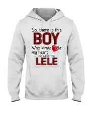 He Calls Me Lele - Perfect Gift For Grandma Hooded Sweatshirt tile