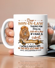 I Would Punch Him In The Face & Go Find You - Best Gift For Son-In-Law Mug ceramic-mug-lifestyle-59