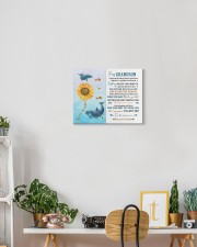 LIFE IS LIKE THE OCEAN - LOVELY GIFT FOR GRANDSON 14x11 Gallery Wrapped Canvas Prints aos-canvas-pgw-14x11-lifestyle-front-03