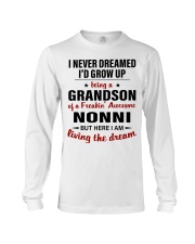 LIVING THE DREAM - BEST GIFT FOR GRANDSON Long Sleeve Tee tile