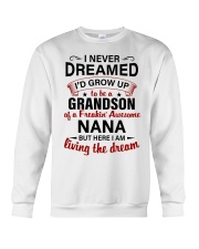 LIVING THE DREAM - LOVELY GIFT FOR GRANDSON Crewneck Sweatshirt tile
