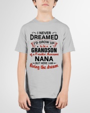 LIVING THE DREAM - LOVELY GIFT FOR GRANDSON Youth T-Shirt garment-youth-tshirt-front-01