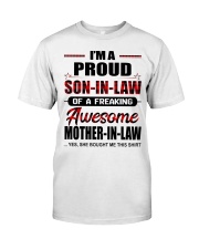 I'M A PROUD SON-IN-LAW Premium Fit Mens Tee tile
