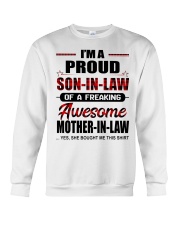 I'M A PROUD SON-IN-LAW Crewneck Sweatshirt tile
