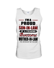 I'M A PROUD SON-IN-LAW Unisex Tank tile