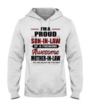 I'M A PROUD SON-IN-LAW Hooded Sweatshirt tile