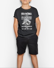 GRANDMA AND GRANDSONS - BEST PARTNERS IN CRIME Youth T-Shirt lifestyle-youth-tshirt-front-1