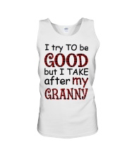 TRY TO BE GOOD - GIFT FOR GRANDKIDS Unisex Tank tile
