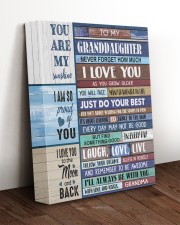 JUST DO YOUR BEST - FROM GRANDMA TO GRANDDAUGTER 11x14 Gallery Wrapped Canvas Prints aos-canvas-pgw-11x14-lifestyle-front-17
