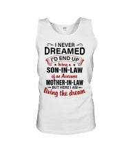 LIVING THE DREAM - LOVELY GIFT FOR SON-IN-LAW Unisex Tank tile