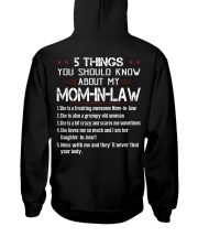 5 THINGS YOU SHOULD KNOW ABOUT MY MOM-IN-LAW Hooded Sweatshirt tile