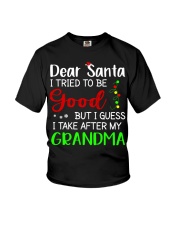 DEAR SANTA - AMAZING GIFT FOR GRANDKID Youth T-Shirt front