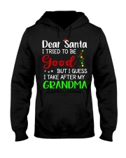 DEAR SANTA - AMAZING GIFT FOR GRANDKID Hooded Sweatshirt tile