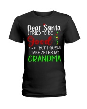 DEAR SANTA - AMAZING GIFT FOR GRANDKID Ladies T-Shirt tile