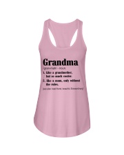 Like A Grandmother - Perfect Gift For Grandma Ladies Flowy Tank tile