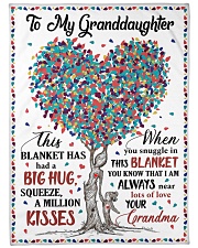A MILLION KISSES - GIFT FOR GRANDDAUGHTER Fleece Blanket tile
